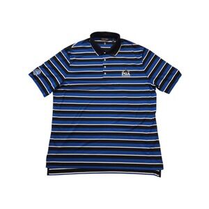Polo Golf Ralph Lauren PGA Bethpage Black 2019 Stripe Polo Shirt XXL